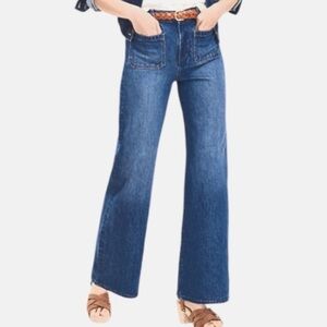 Michael Kors Selma Wide Leg Jean Size 4 NWT